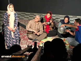 نمایش « ثانیه صفر» از تهران با کارگردانی سمیه مهری بر روی صحنه بیست و یکمین جشنواره ملی  فتح خرمشهر
